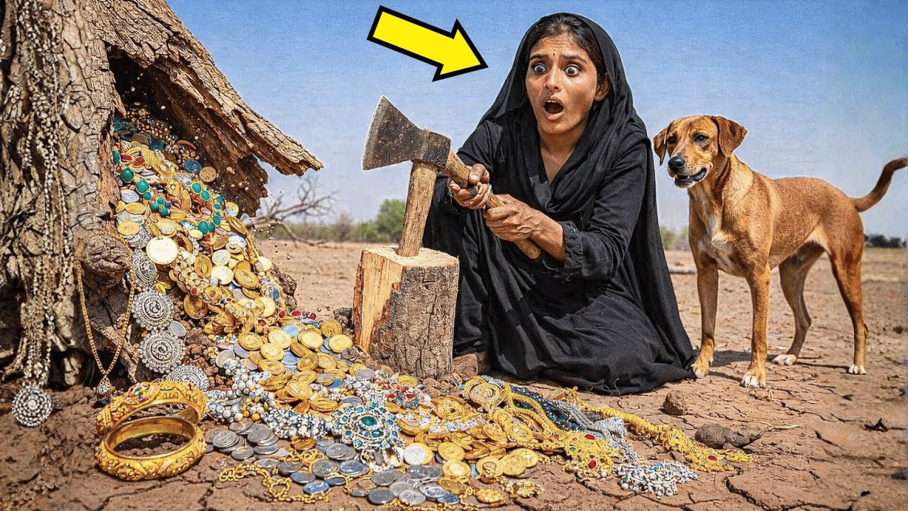 Una viuda pobre encontró un tesoro millonario… y lo que hizo después dejó a todos…