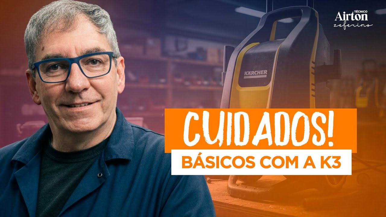 Kärcher K3: O ERRO que Está DESTRUINDO Sua Lavadora (Poucos Sabem Disso!) | Airton Zeferino