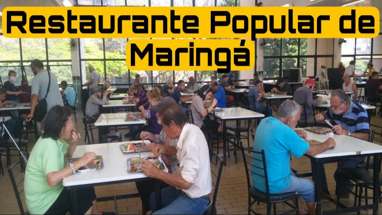 Restaurante popular de Maringá