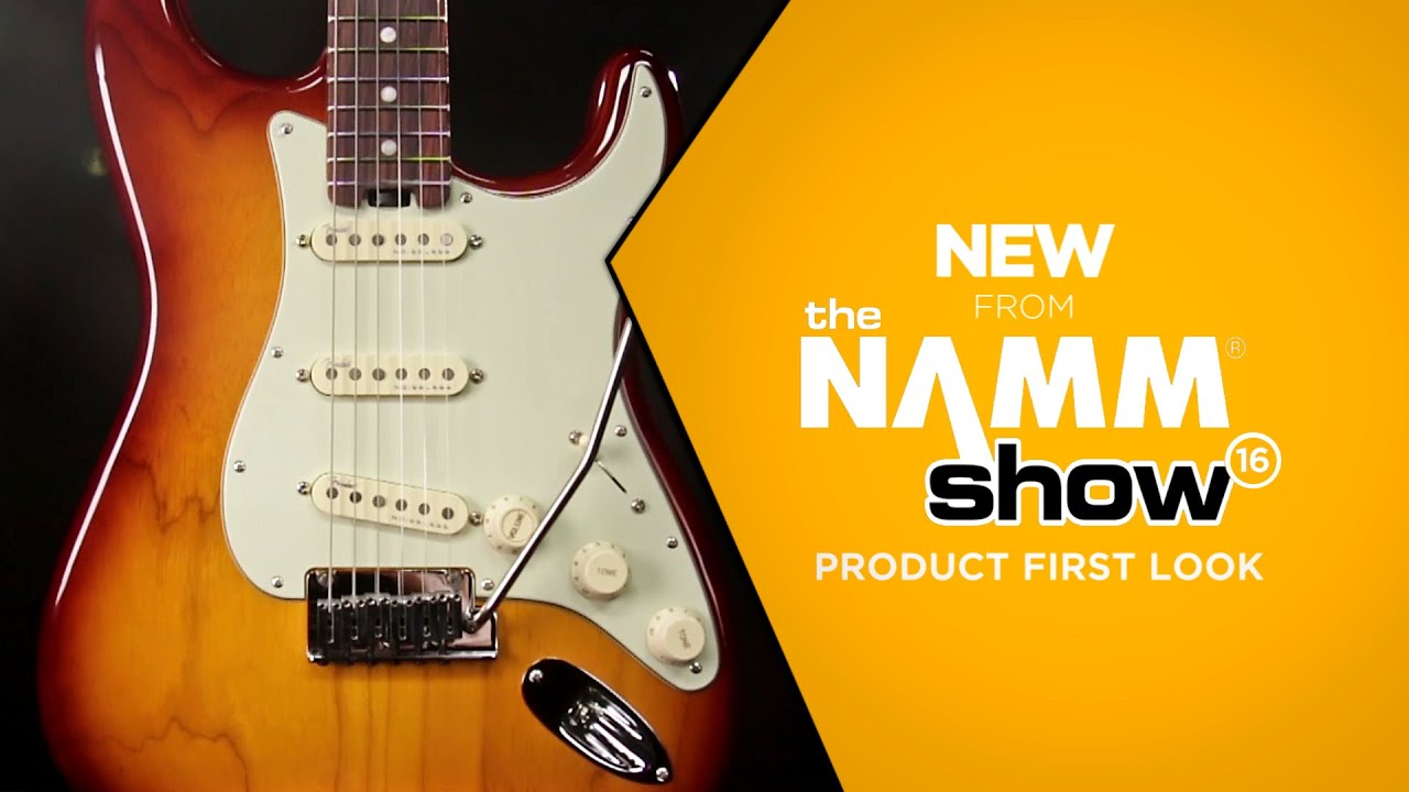 NAMM 2016 - Fender American Elite Stratocaster Electric Guitar