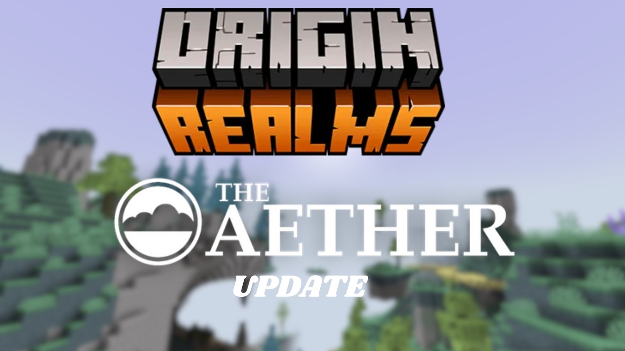 Origin Realms the Aether update. New dimension, blocks, mobs, and more.