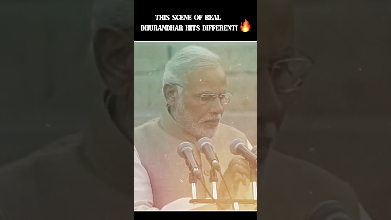 Премьер-министр Моди: настоящий Дхурандхар Индии #modi