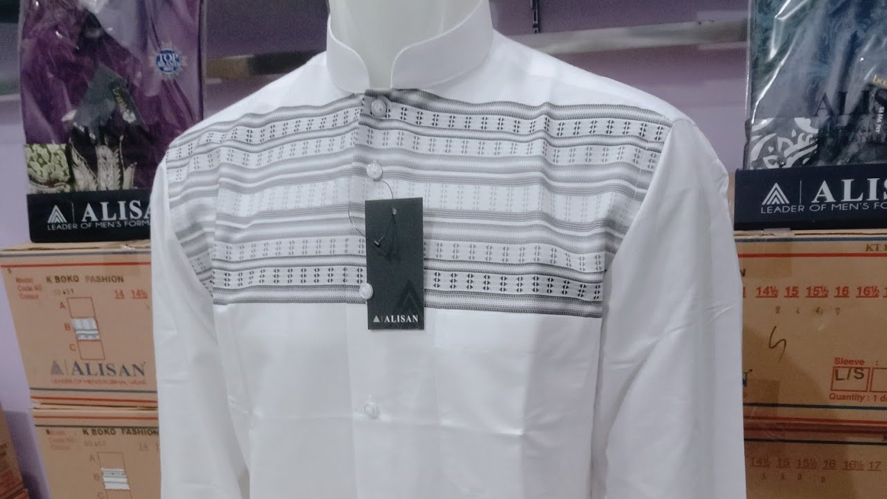KEMKO SULTAN Merk ALISAN putih bordir hitam readyyyy