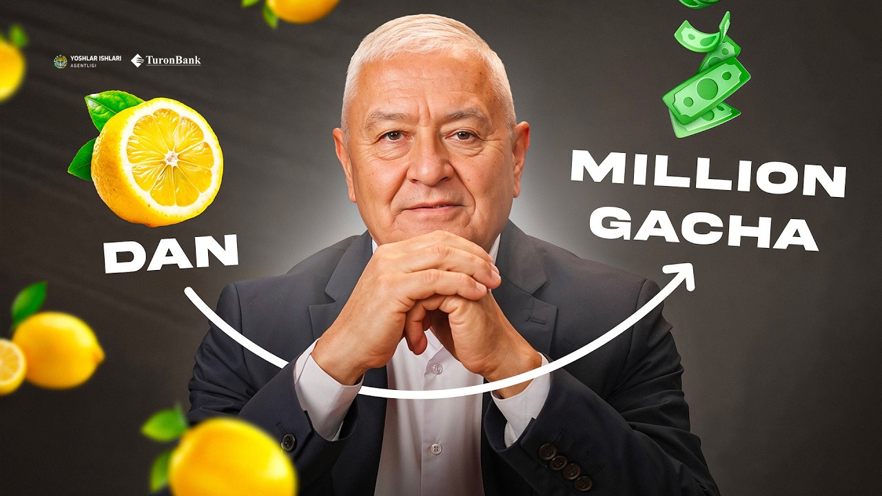 Yiliga 100 milliondan ortiq daromad qilish | LIMONCHILIK