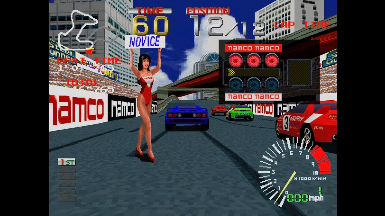 RIDGE RACER - Original Gameplay PS1