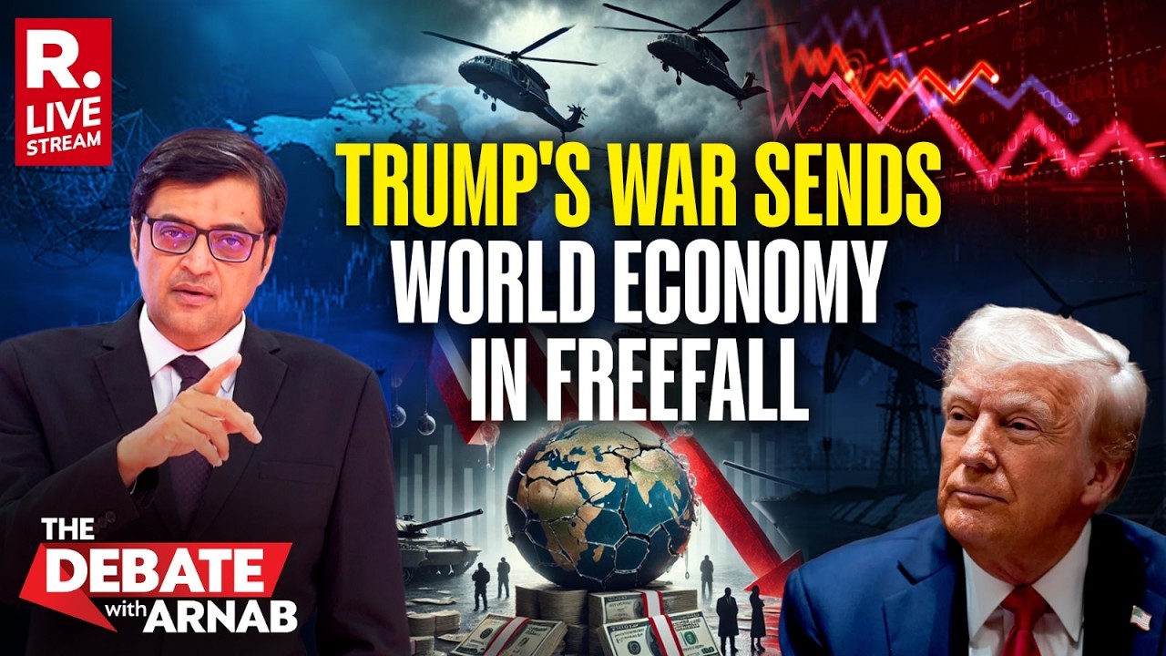 Debate With Arnab LIVE: Trump's Regime Change Operation Puts Global Economy In Chaos