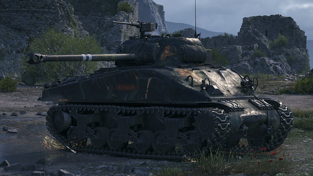 World of Tanks - Sherman Firefly - 8 Kills 4,2K Damage (Mines)