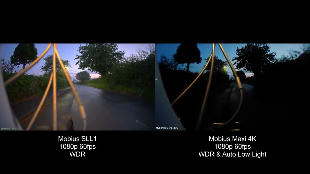 Mobius SLL1 WDR vs MM4K WDR ALL (Bike - 60fps)