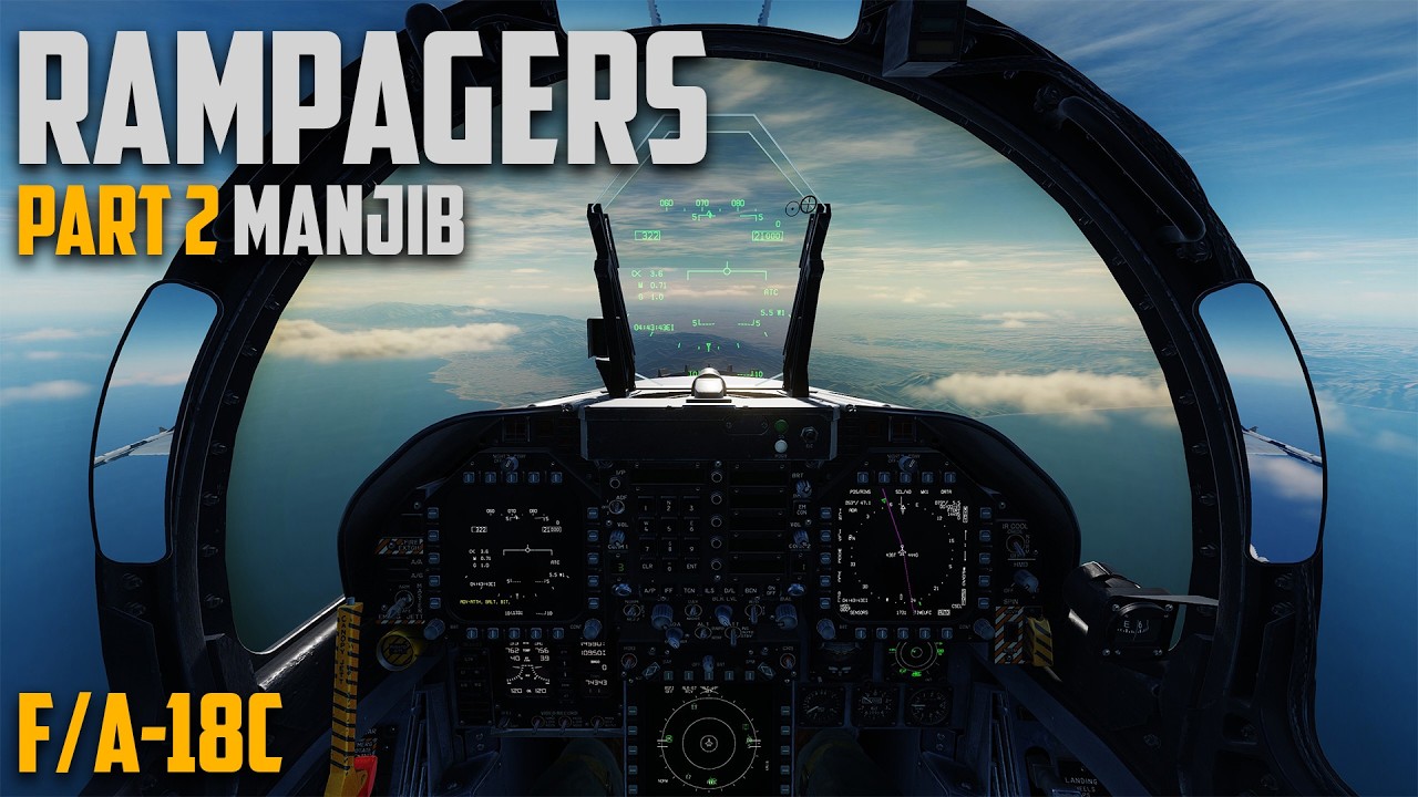 F/A-18C | JTAC Close Air Support | DCS World campaign #2