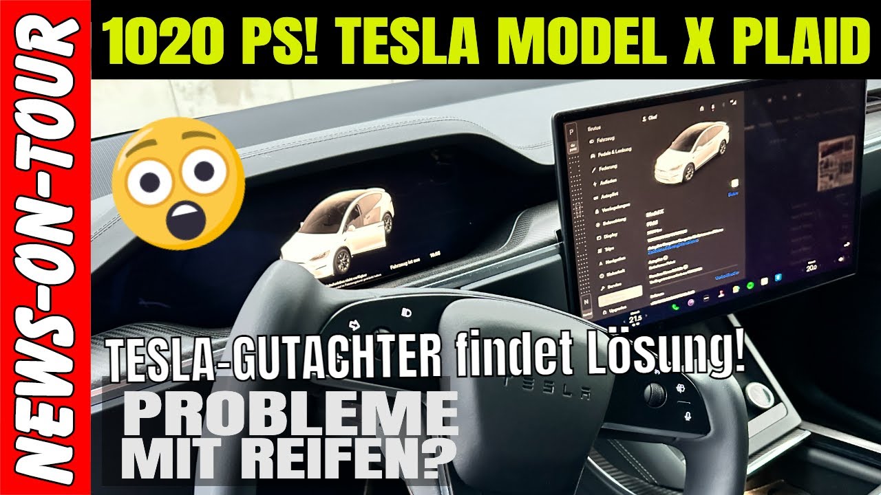 1.020 PS Tesla ModelX Plaid @Elektrogarage - Was f&uuml;r Probleme hat das flammenneue Geschoss? L&ouml;sung?