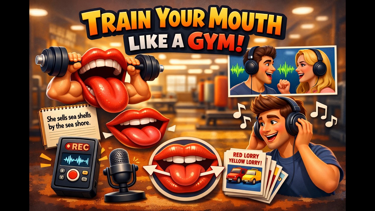 Train Your Mouth Like A Muscle | IMPROVE Your English Fluency | Mind Your English