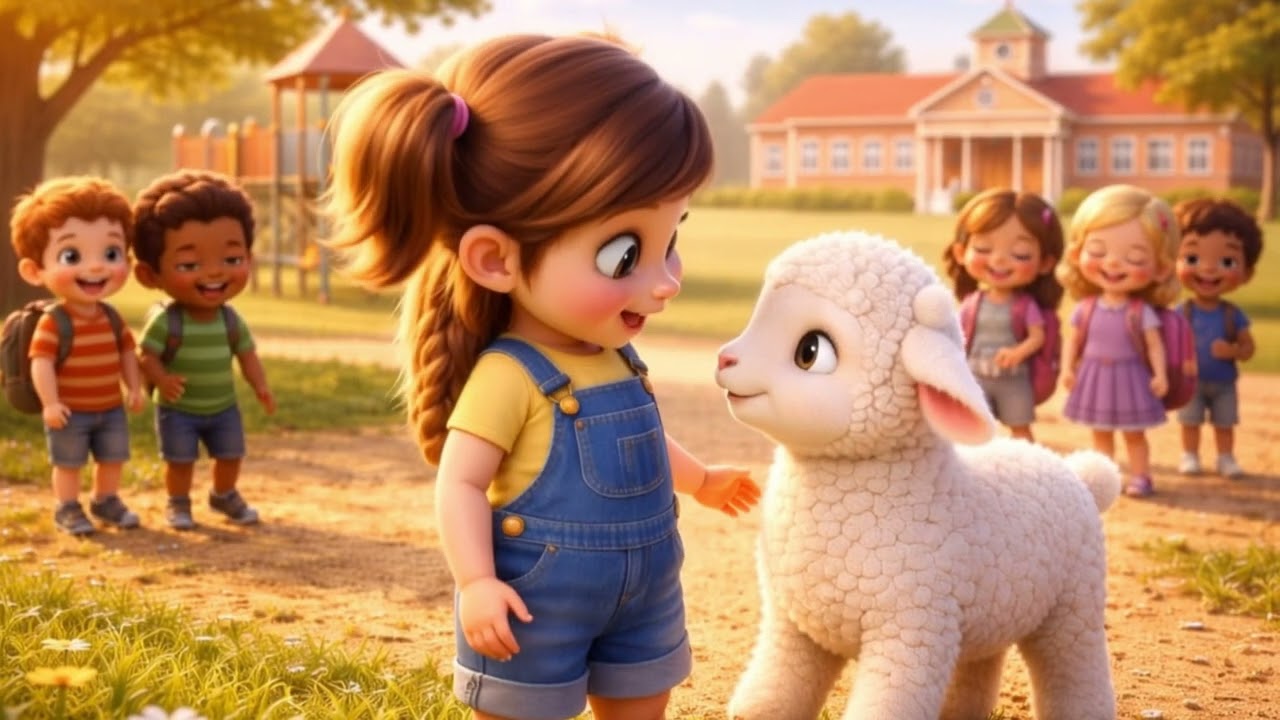 Mary Had a Little Lamb | Nursery rhymes for babies and toddlers | Animal song | Toddle Glow