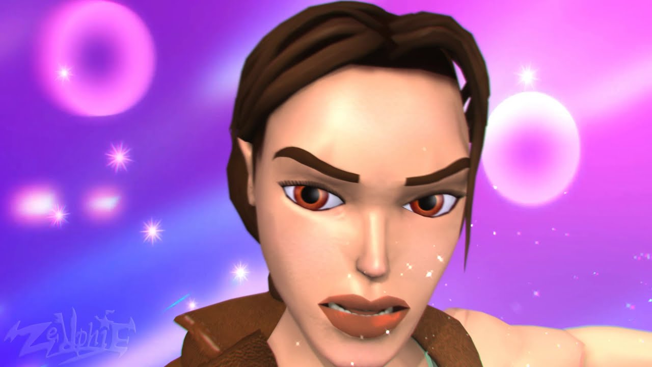 🌙 If Lara Croft was Sailor Moon (Tomb Raider Animation Parody)