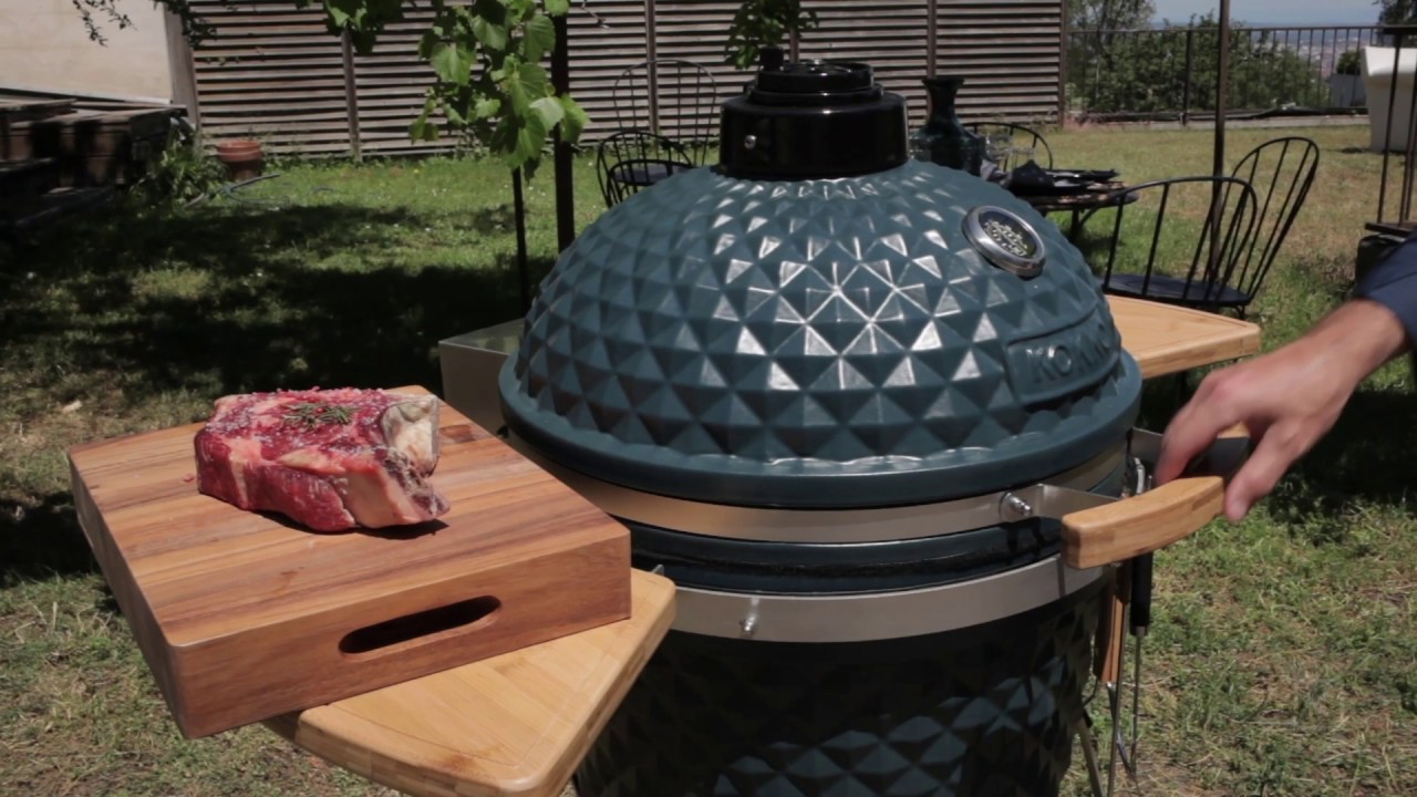 Cuire une c&ocirc;te de boeuf avec le kamado Kokko