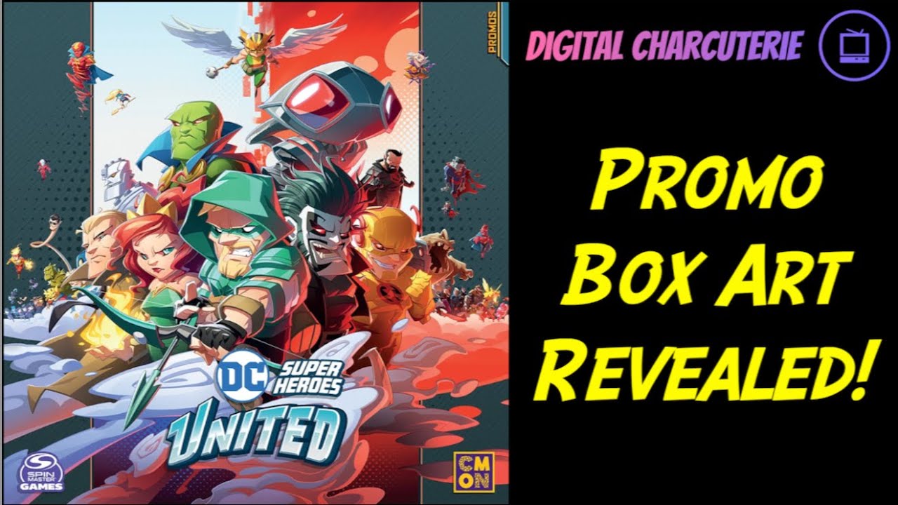DC Super Heroes United | PROMO BOX ART REVEALED!