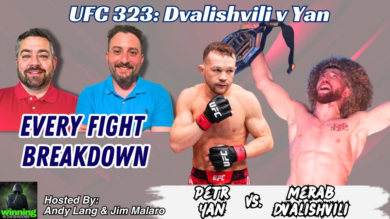 UFC 323: Dvalishvili vs Yan Full Card Breakdown | 5% Best Bet Is Up!