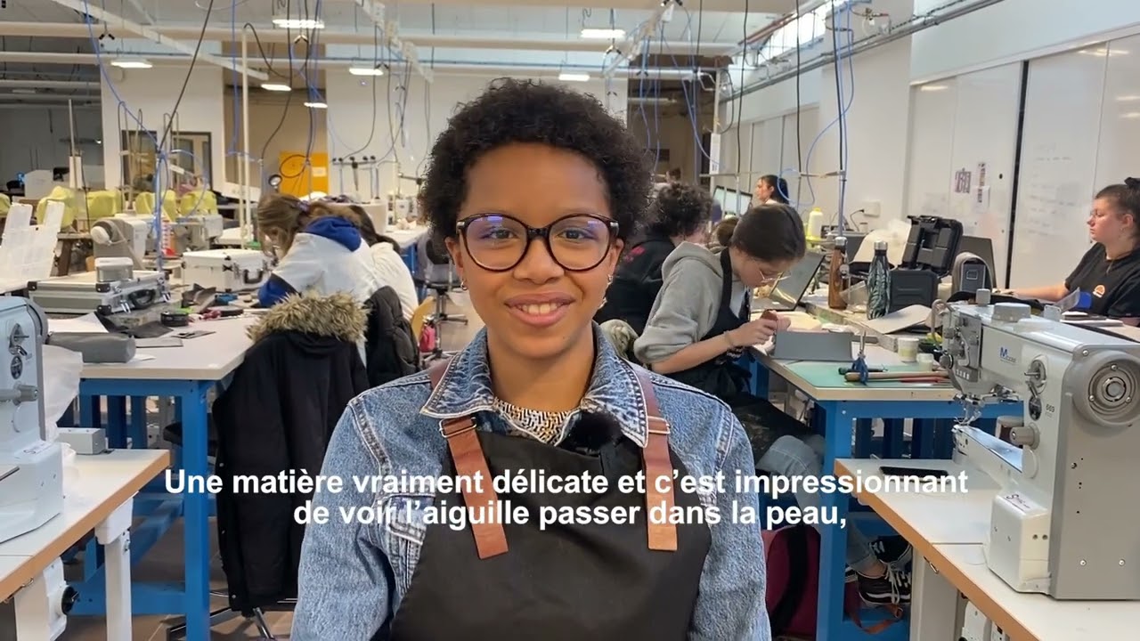 Se former aux métiers du cuir. DE L'OR DANS LES MAINS x Campus PatMAT