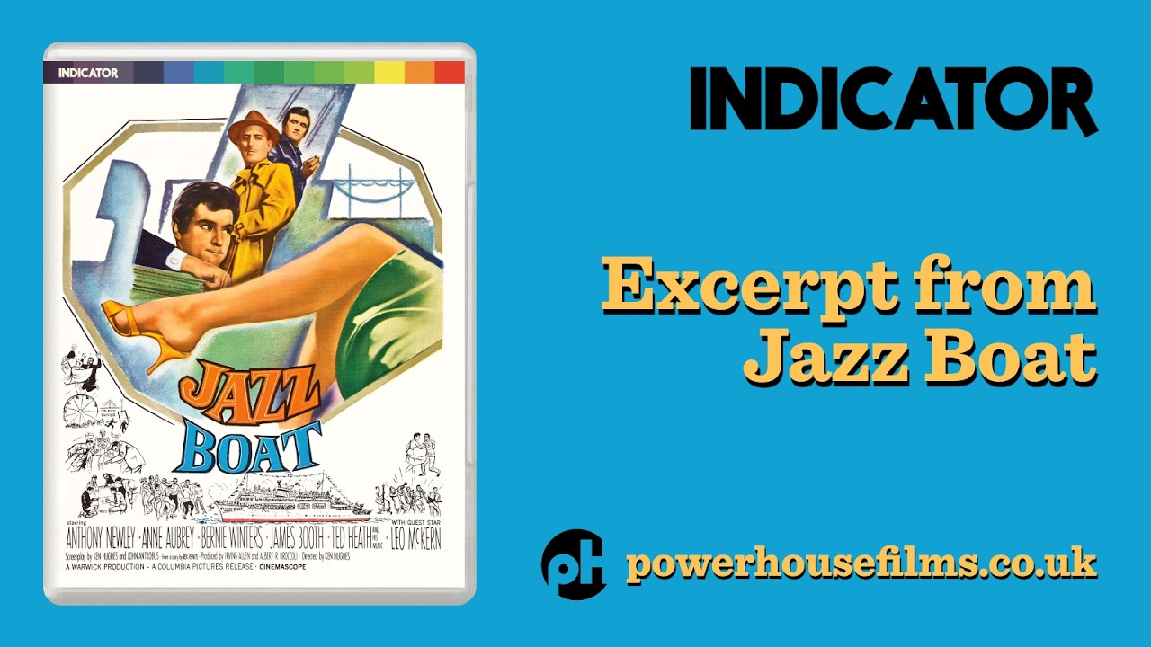 JAZZ BOAT (Ken Hughes, 1960, 96 mins) excerpt from new Limited Edition Blu-ray (World premiere)