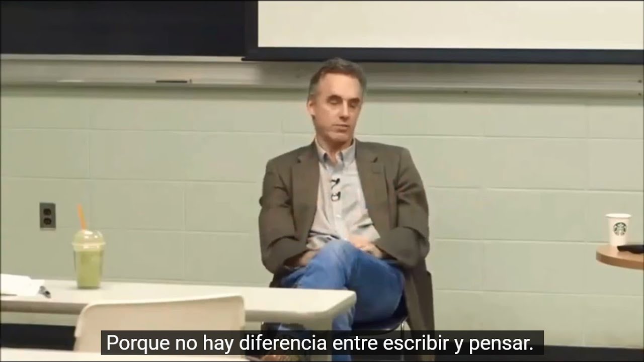 Para qu&eacute; sirve aprender a escribir | Escribir bien | Jordan Peterson. Subt&iacute;tulos en espa&ntilde;ol.