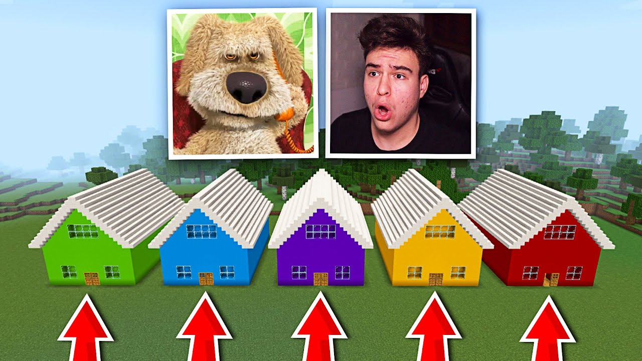 BEN ALEGE CASA GREȘITĂ în MINECRAFT ! (Talking Ben)