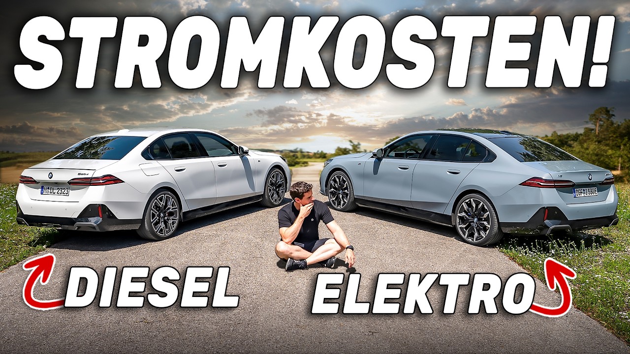 Darum versagt Elektro gegen Diesel! BMW i5 vs. BMW 520d