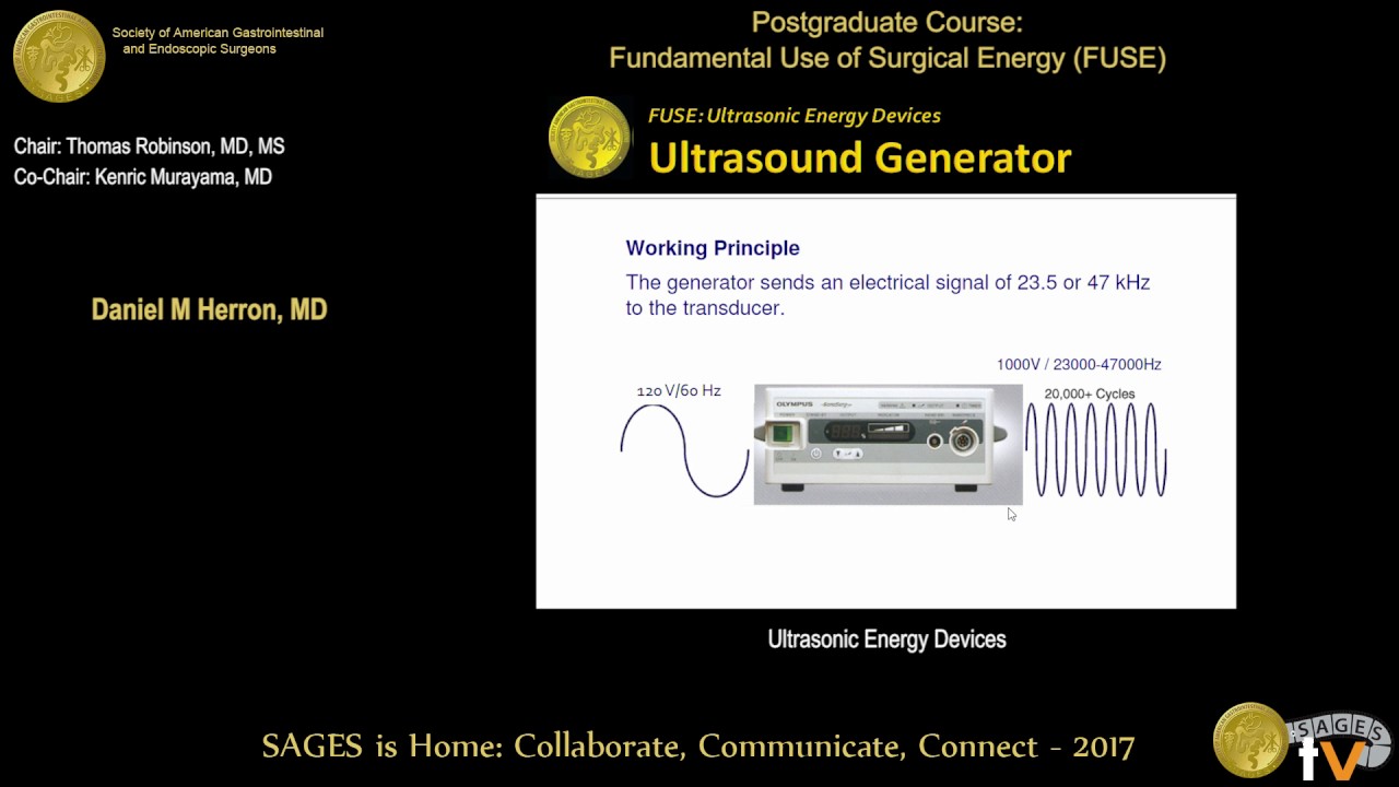 Ultrasonic energy