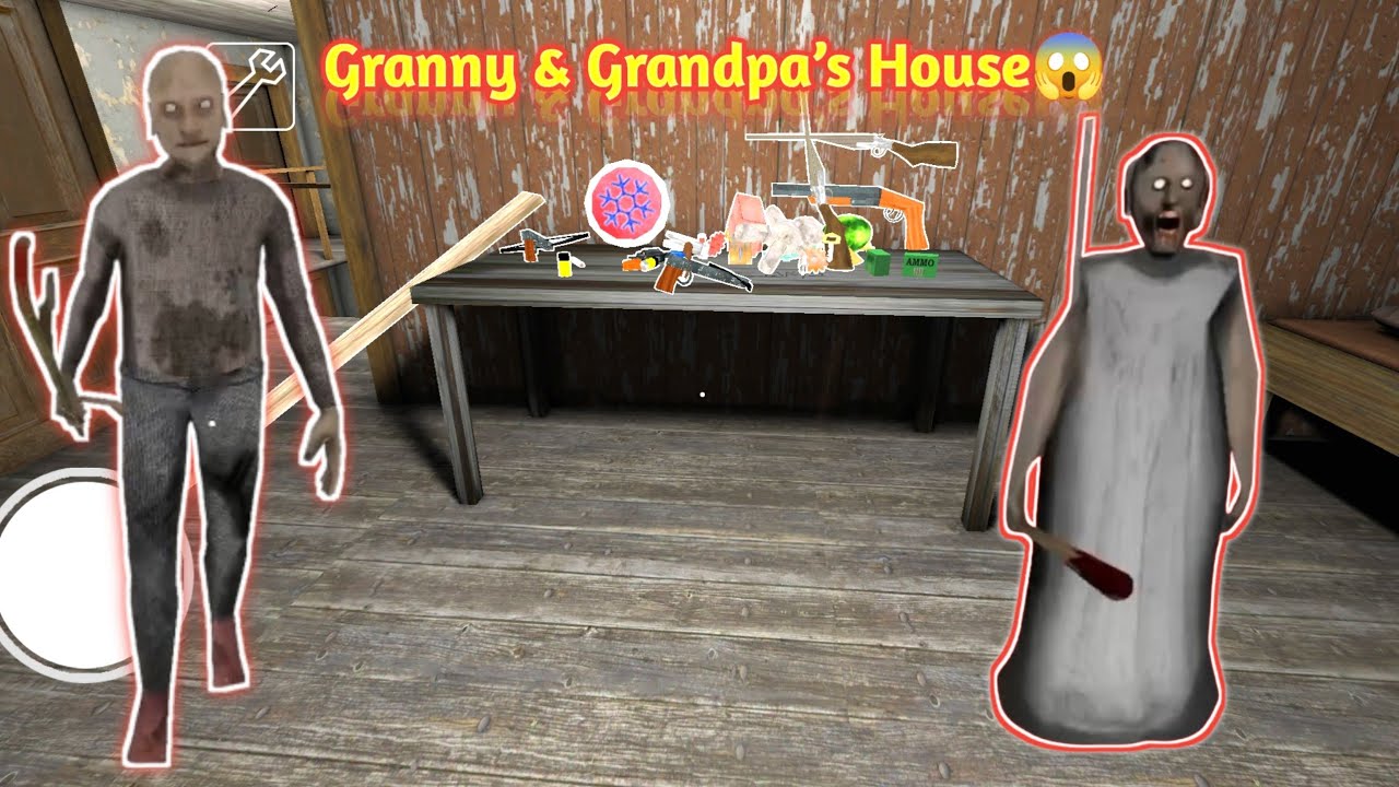 Granny horror game 😱scary || mod game #granny #gaming #gameplay 