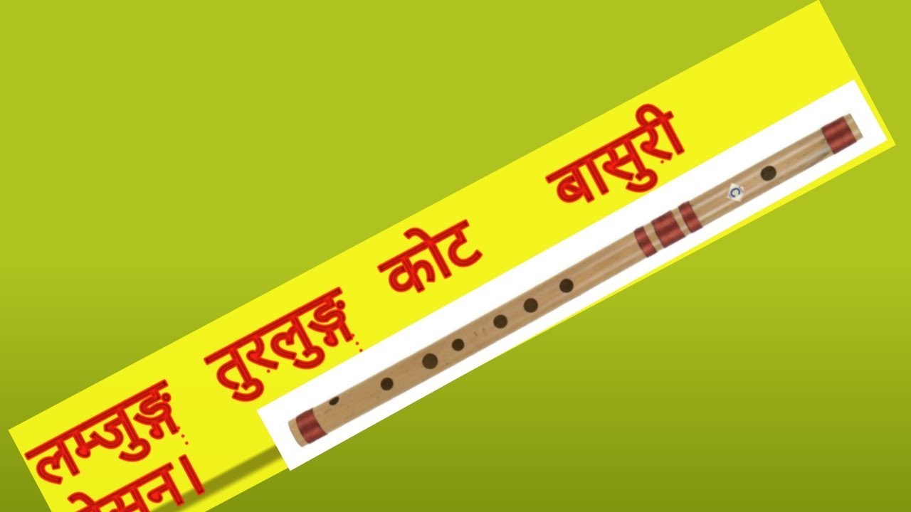 Lamjung turlung kot\लम्जुङ्ग तुर्लुङ्ग कोट \flute lesson\how to play flute on nepali folk song