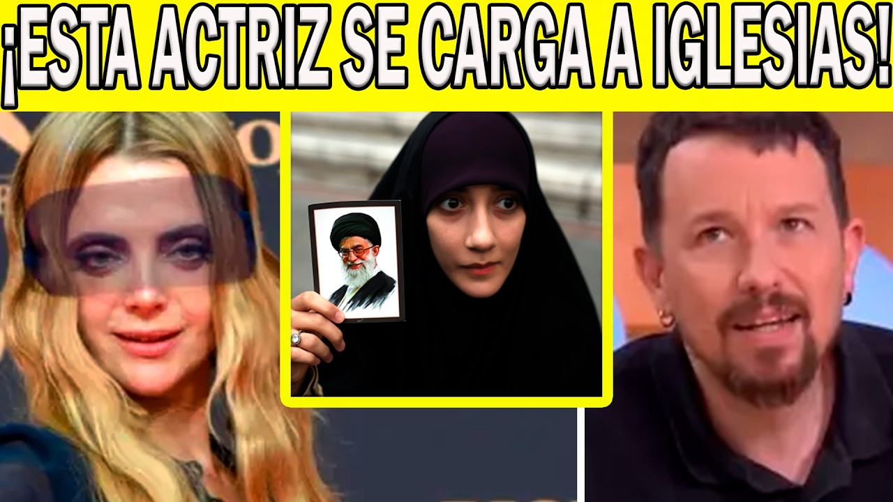 MACARENA GÓMEZ SE CARGA A PEDRO SÁNCHEZ Y PABLO IGLESIAS EN LOS PREMIOS GOYA 2026 POR ATAQUE A IRÁN