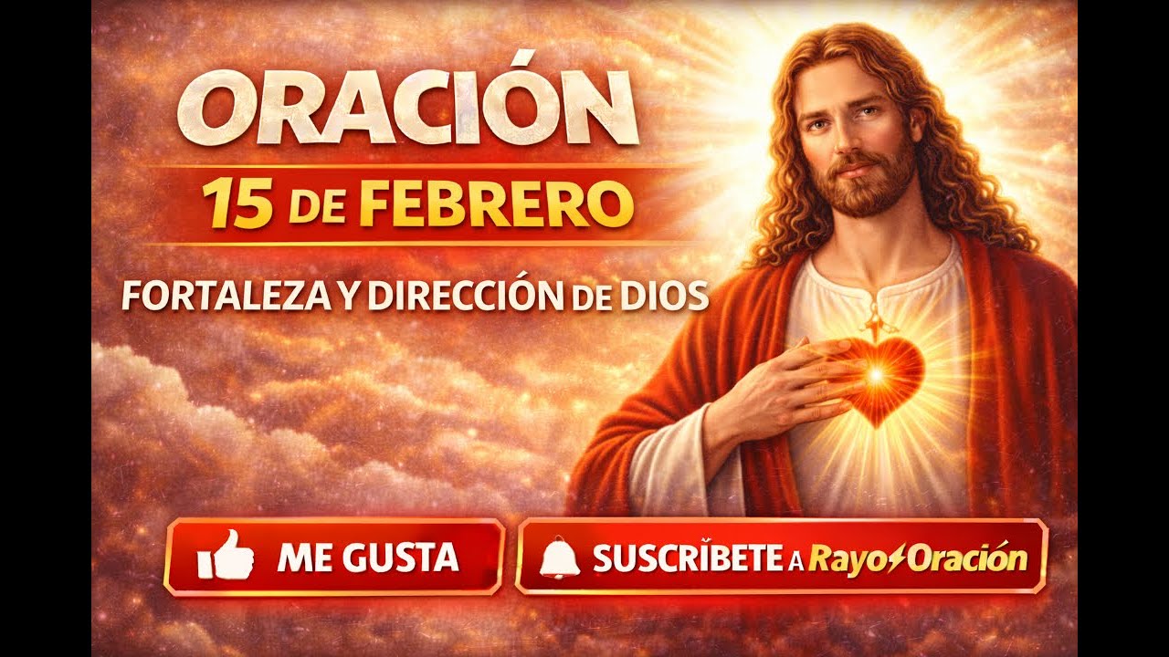 ORACIÓN DEL 15 DE FEBRERO   Fortaleza, Confianza y Dirección de Dios