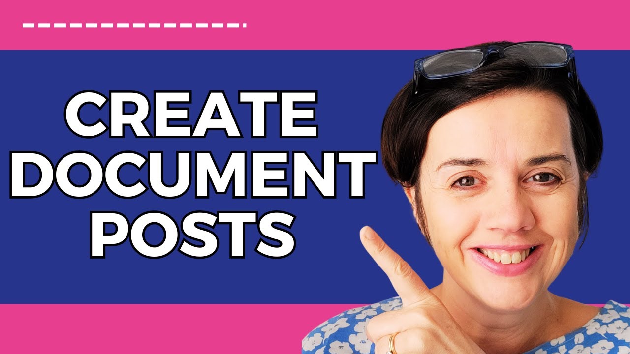 How to create LinkedIn Document Posts