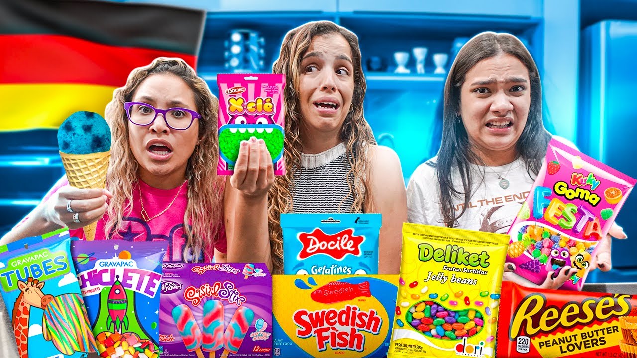 PROVANDO DOCES DA ALEMANHA COM RAFA E JULIANA BALTAR!