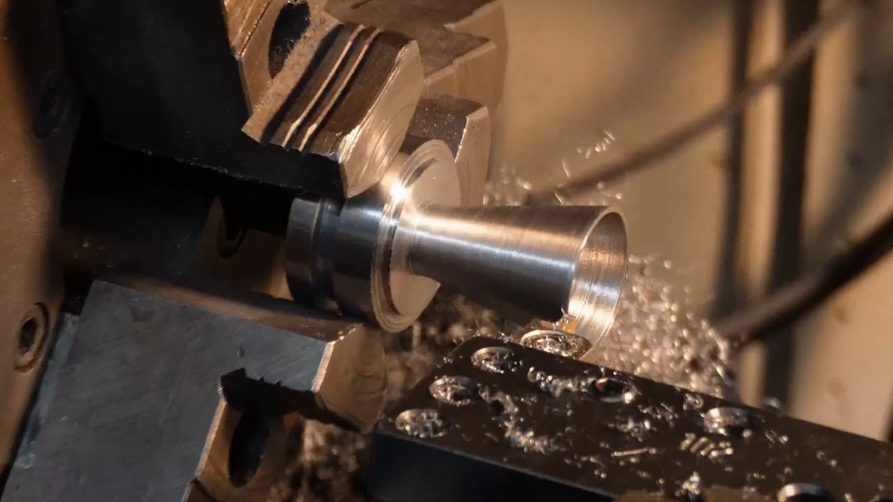 Making a serviceable rocket nozzle on the lathe