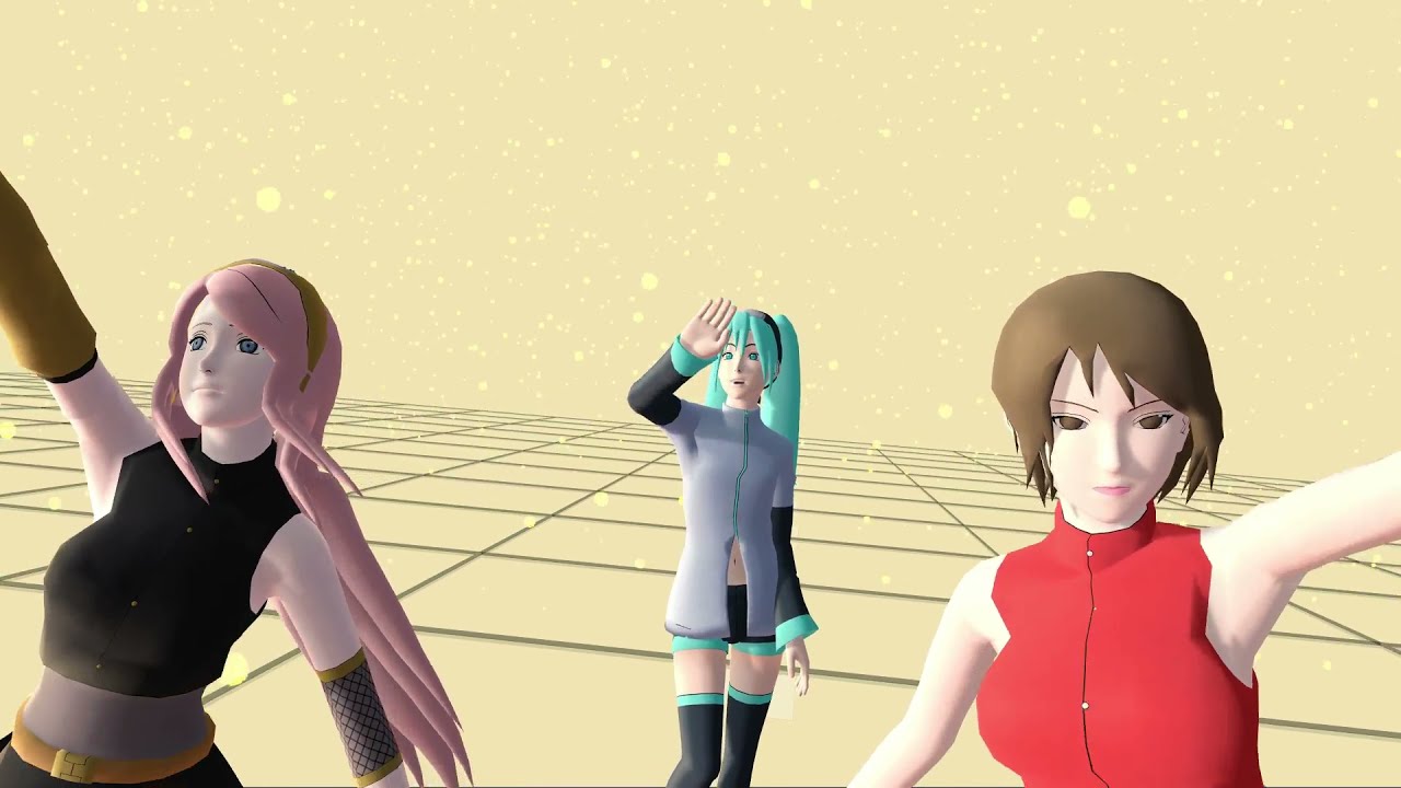 [MMD NARUTO] Shake it