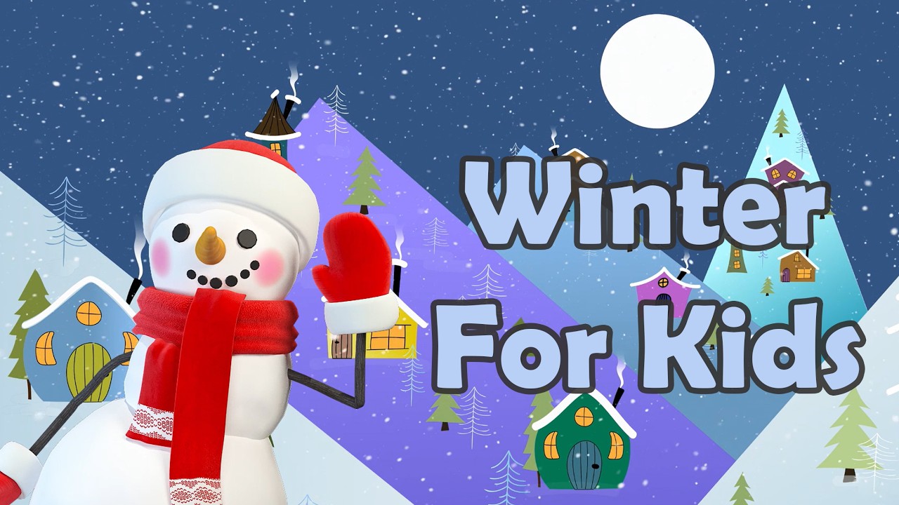 Всё о зиме для детей ┃Зимняя погода + Веселье! ⛄❄️