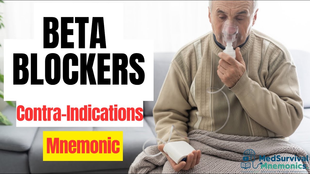 Contraindications of Beta Blockers [Easy Mnemonic]