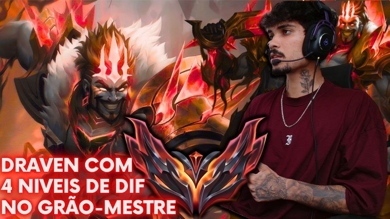 NUNCA DIGITE PARA UM MONO DRAVEN NO HIGH ELO! #leagueoflegends  #leagueoflegendsbrasil #draven