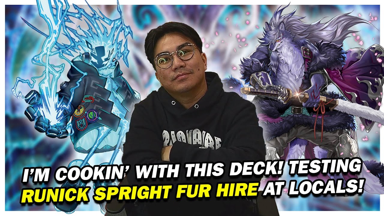 I PLAYED THIS DECK FOR THE FIRST TIME AND COOKED! TESTING RUNICK SPRIGHT FUR HIRE AT LOCALS!