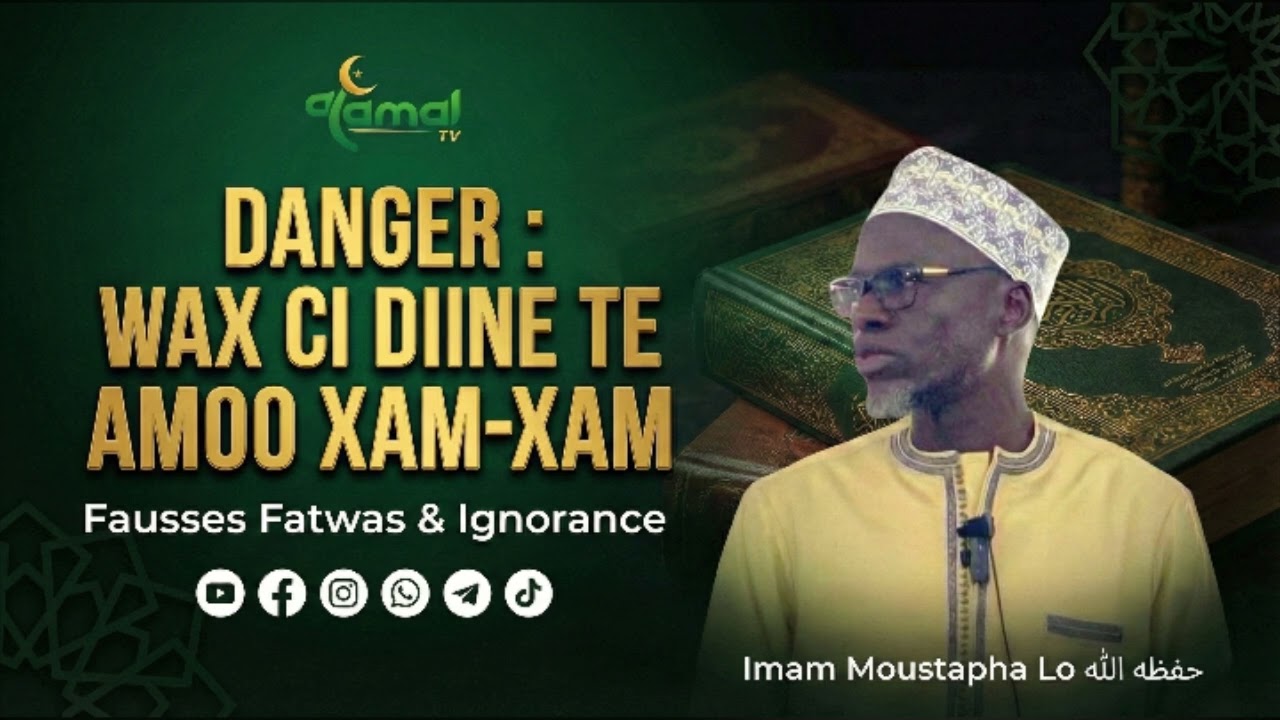 WAXTAANU FAJR - WAXX CI DIINE TE AMOO XAM-XAM | IMAM MOUSTAPHA LO [09-01-26]
