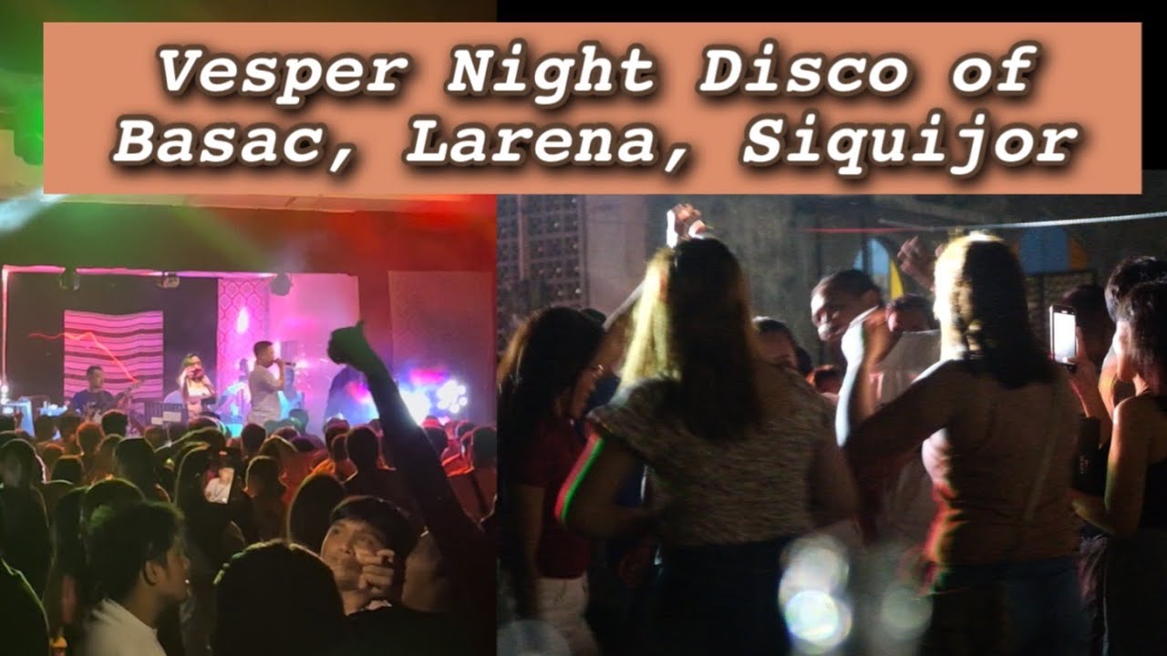 Disco Party in Barangay Basac, Larena, Siquijor Desperas night(Night before Fiesta)