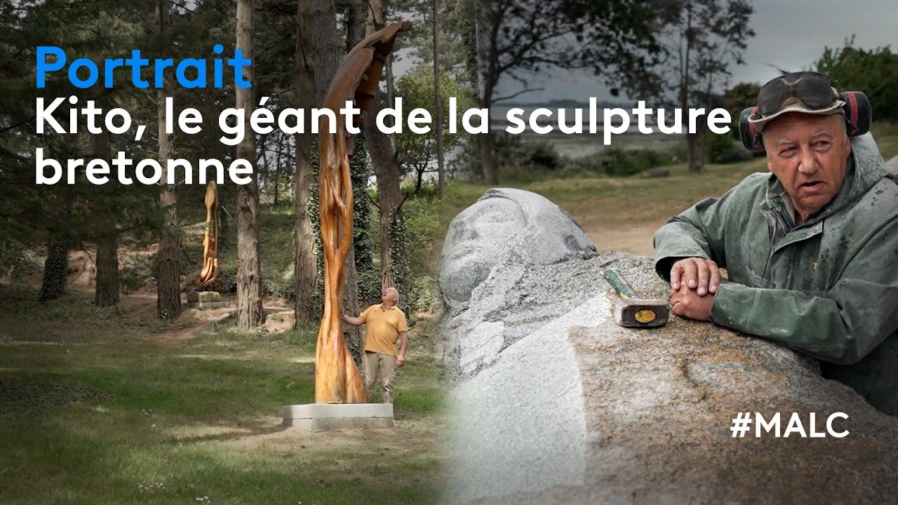 Portrait : Kito, le géant de sculpture bretonne