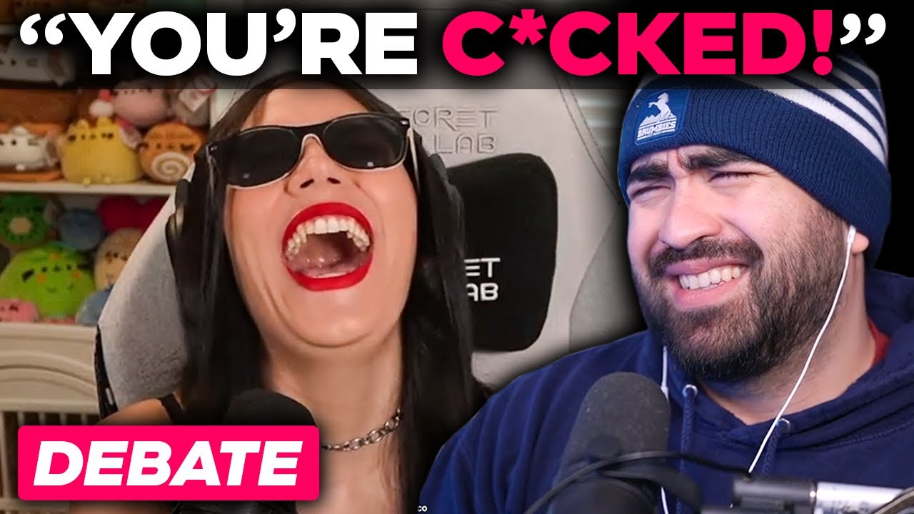 INSANE CRAZY LEFTIST DENIES REALITY IN HEATED DEBATE