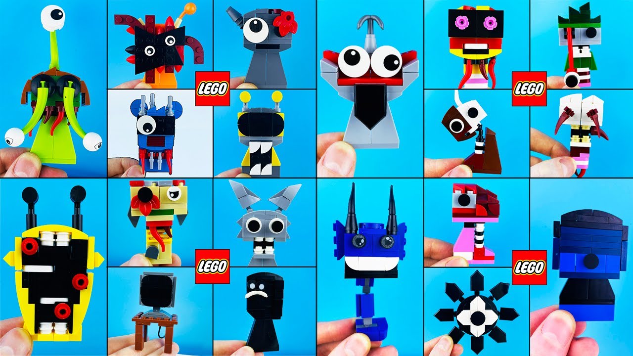 ALL Sprunki Phase 3 LEGO Set & Minifigure. I Built Every Character from SPRUNKI in LEGO - Collection