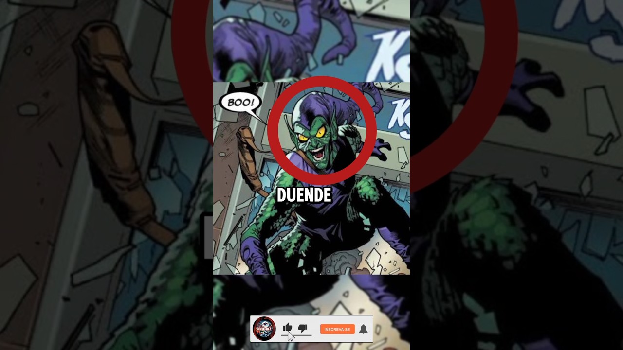 O Coringa da Marvel o Duende Verde!💥😱 #marvel​  #spiderman​​ #avengers​  #homemaranha​