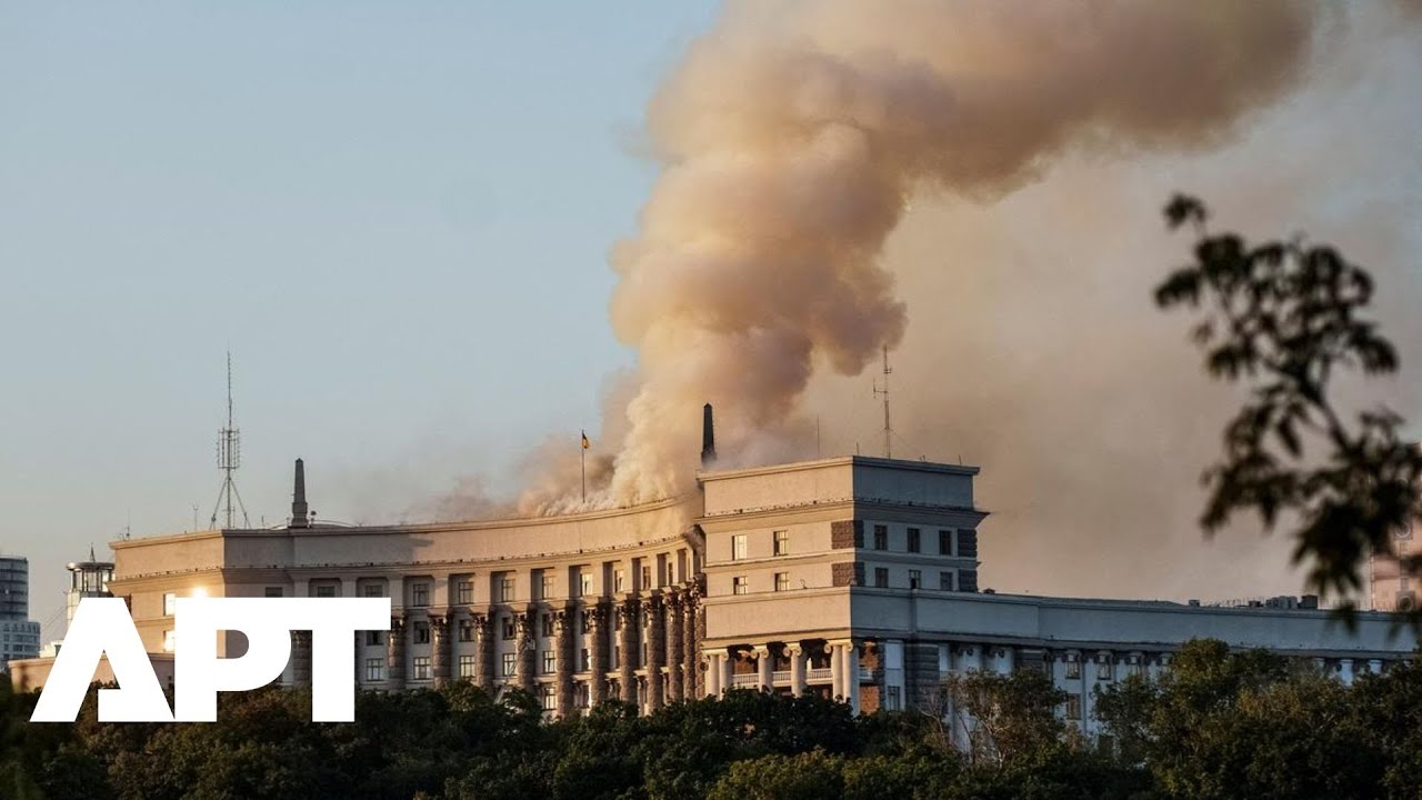 Infant Among 3 Killed as Russia Strikes Kyiv Government HQ in Overnight Attack | APT