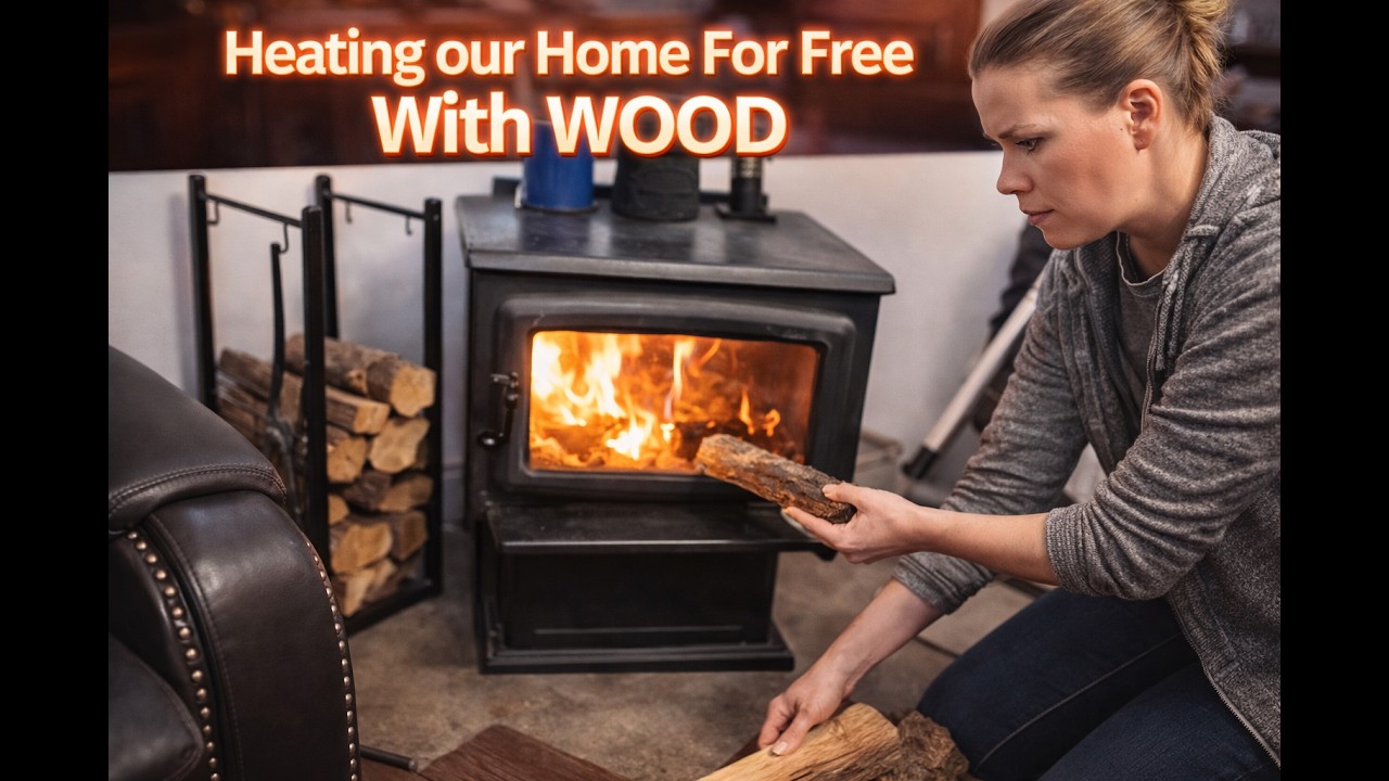If your woodstove gets dusty in five minutes… same. Watch this💕#momof8