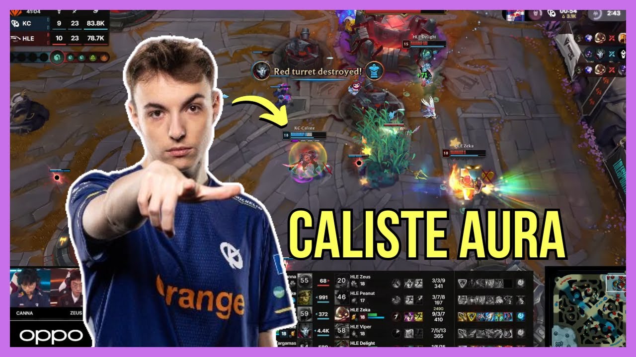 CALISTE&rsquo;S INSANE 1V9 GAME-WINNING PLAY vs HLE! (HE IS HIM)