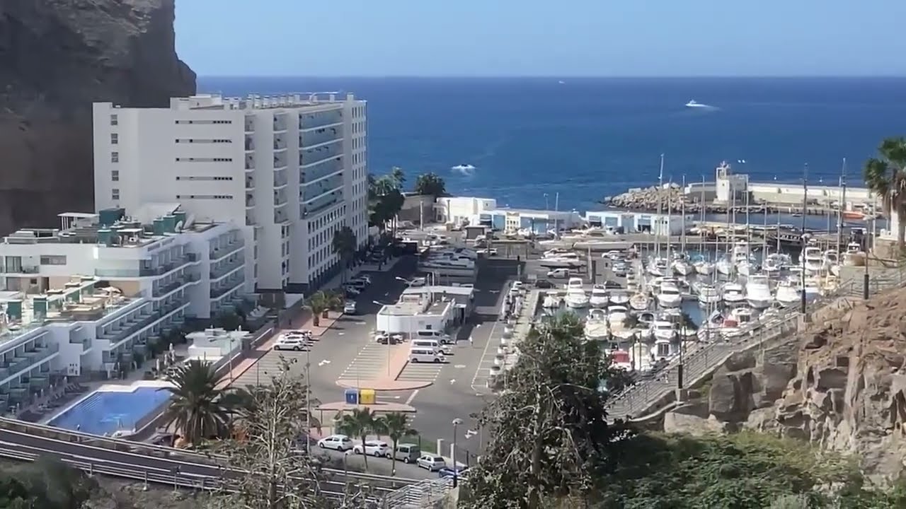 PUERTO RICO GRAN CANARIA today! March 21 2024 Marina Suites, Morasol Suites and harbour ☀️