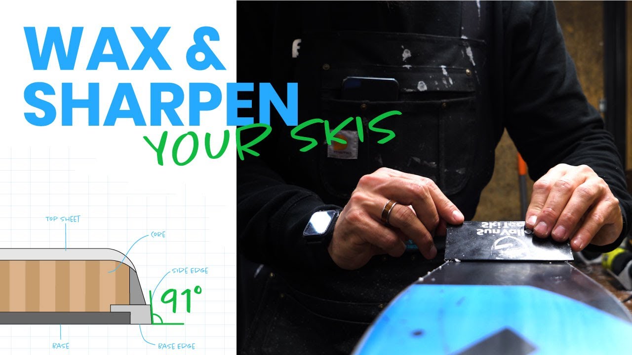 Sharpen Edges and Wax Skis like a Pro