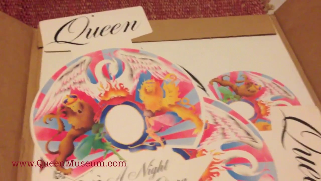 Queen A Night At The Opera Promotional Press Kit From USA and promo store kit